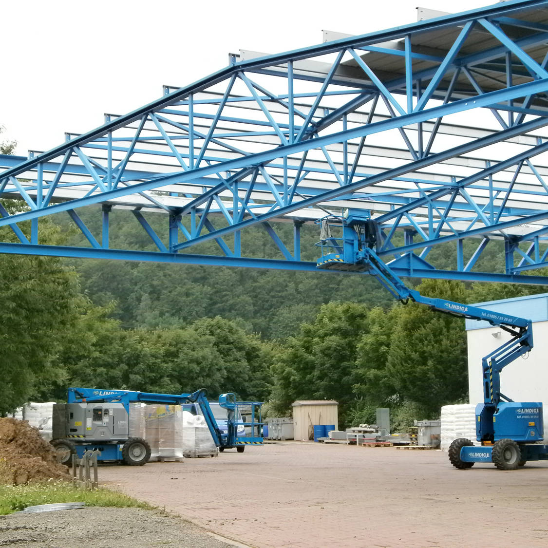 2012 – Erweiterung Lagerhalle