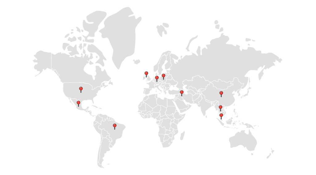 Globale Präsenz