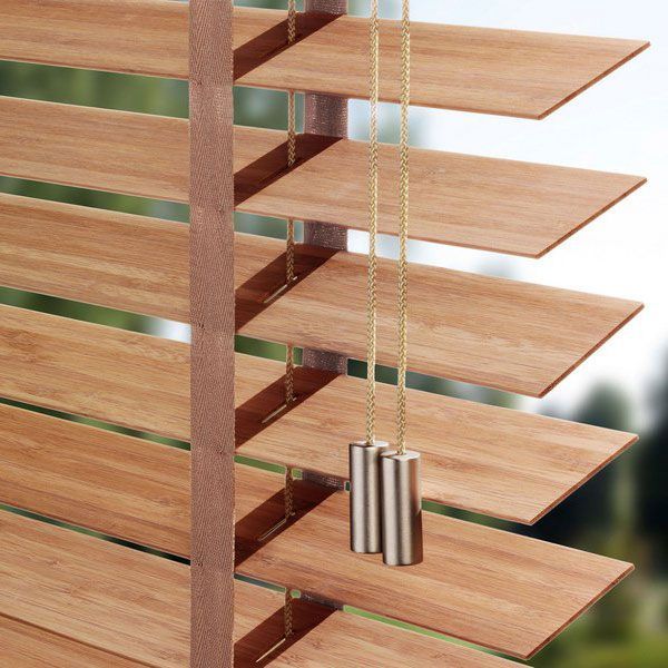 Holzjalousie