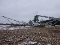 Conveyor belts in a system