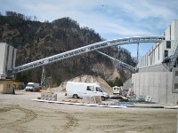 Incline belts as double belts