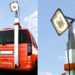 Feuerwehrmast / Lichtmast