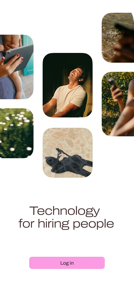 Karriereseite in Teamtailor (Smartphone)