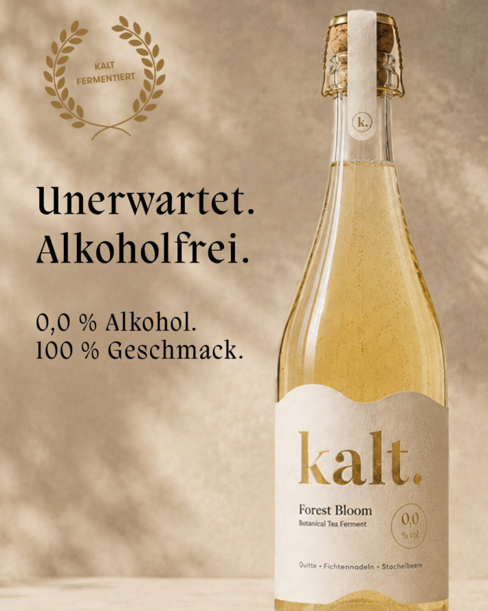 Forest Bloom – kalt fermentierter Botanical Drink
