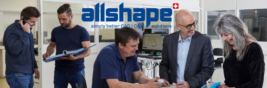 Team der allshape AG in Lengnau