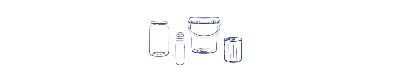 Verpackungs- und Gebindehandling