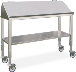 Side carts as accessories for asparagus baskets