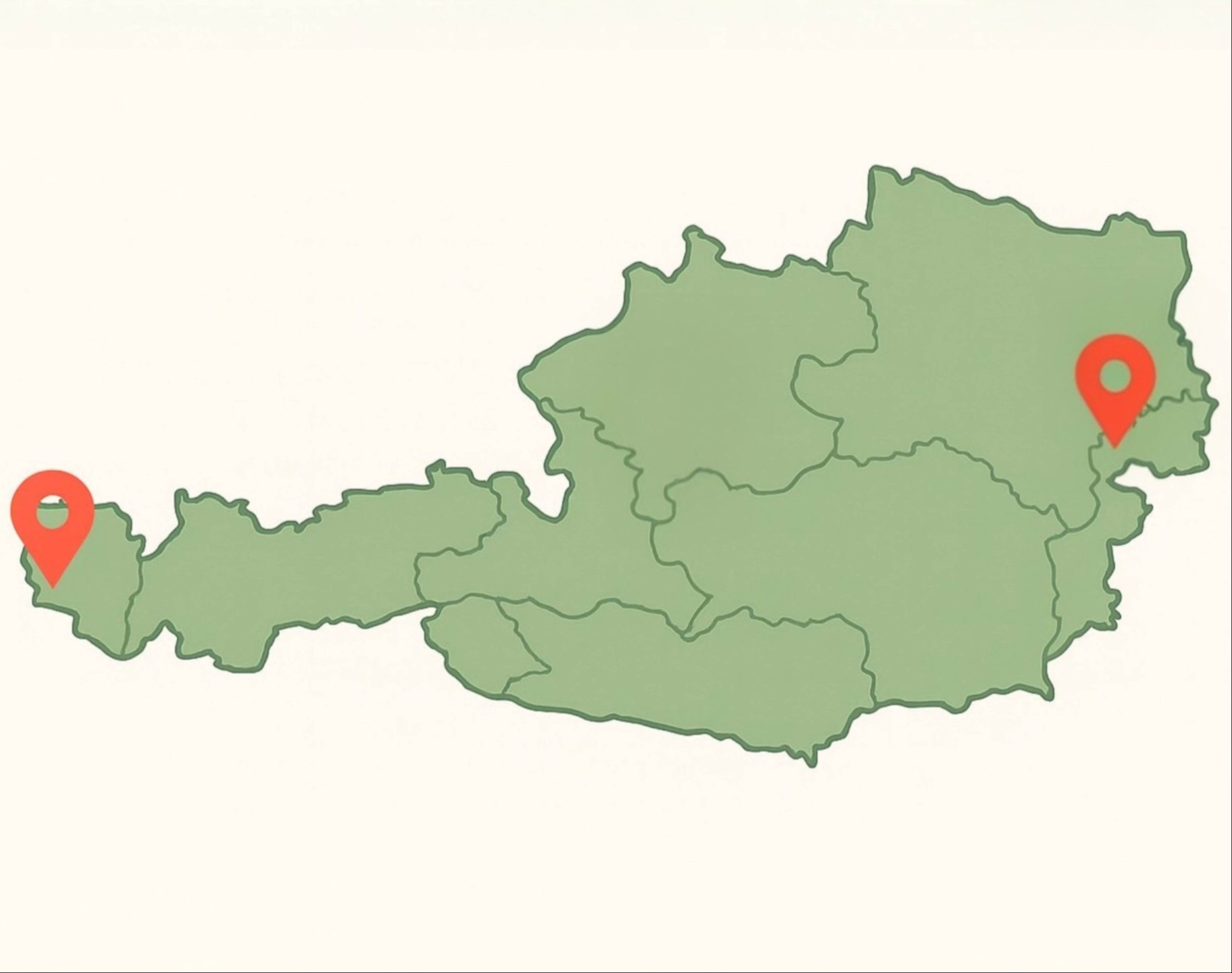 Standorte in Österreich