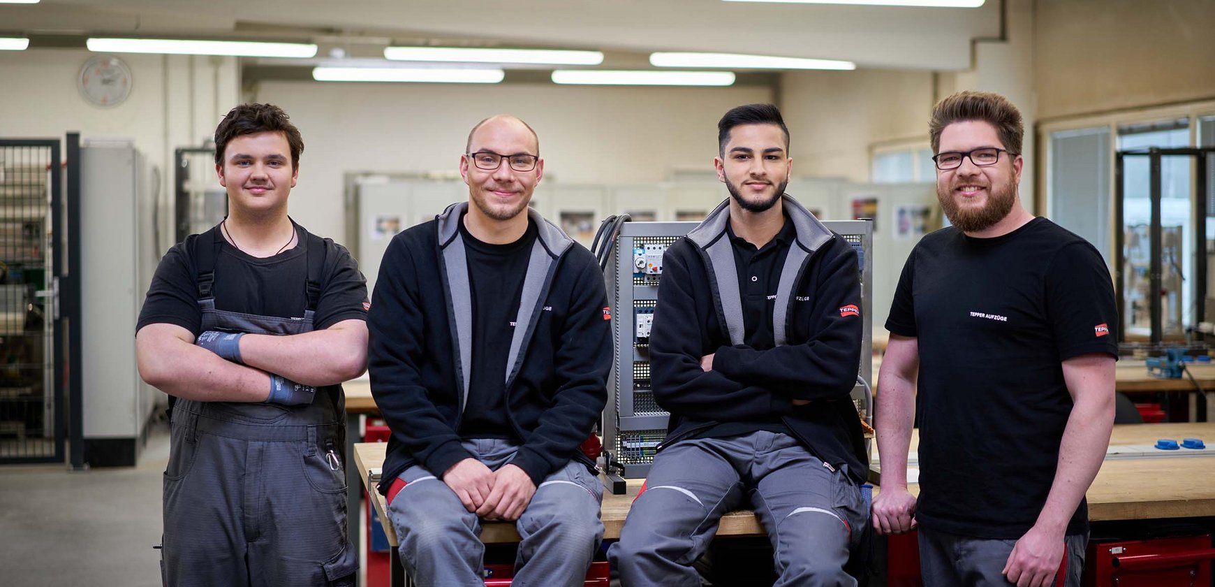 Servicetechniker im Einsatz