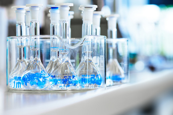 Probefläschchen für die chemische Analytik
