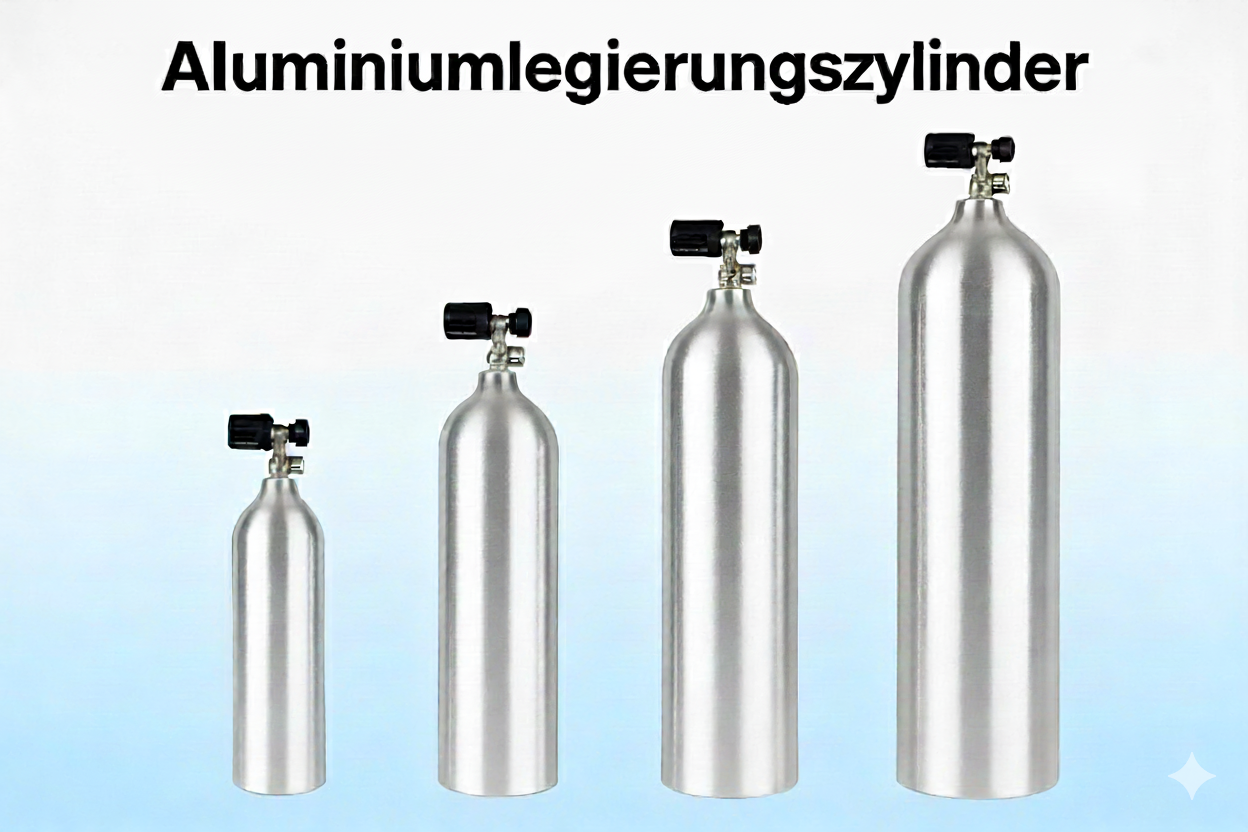 Aluminiumlegierung-Gaszylinder