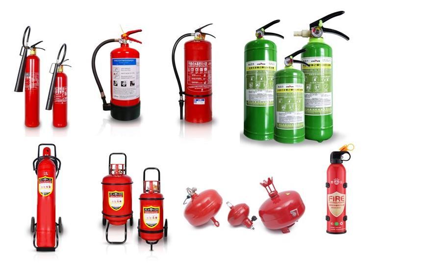 Feuerlöscher-Gasausrüstung