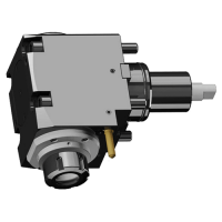 Radial Bohr- und Fräskopf BMT 65, lang, DOOSAN