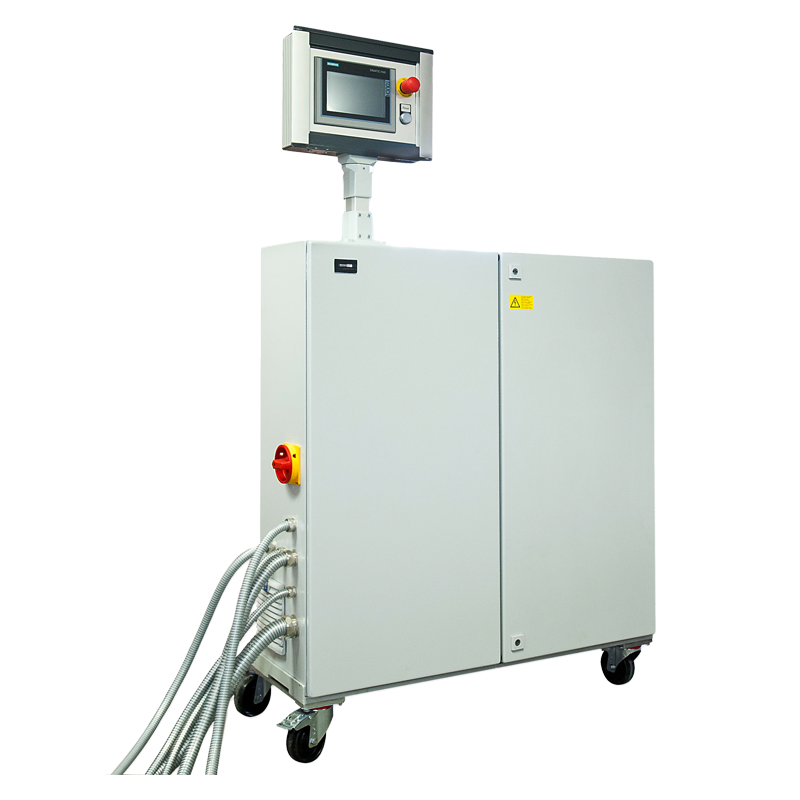 Zubehör (Schmelzepumpen, Hubtisch, Schaltschrank)