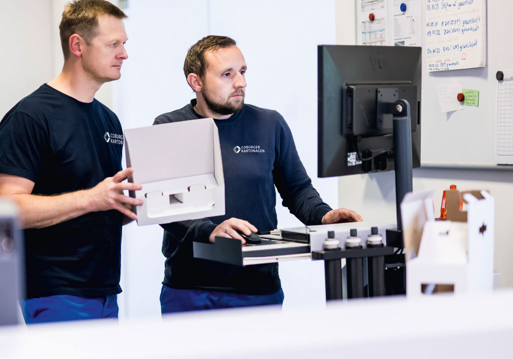 Packaging solution Coburger Kartonagen