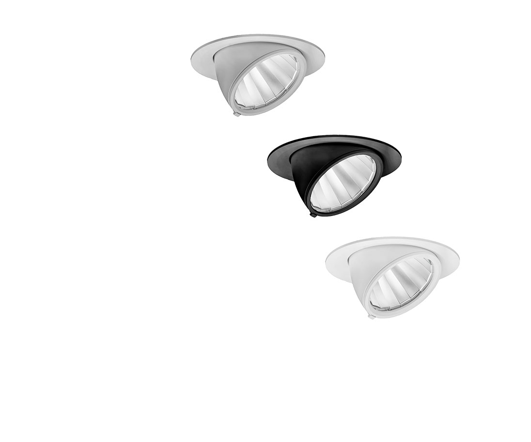 roundVISION 90 Einbauleuchte