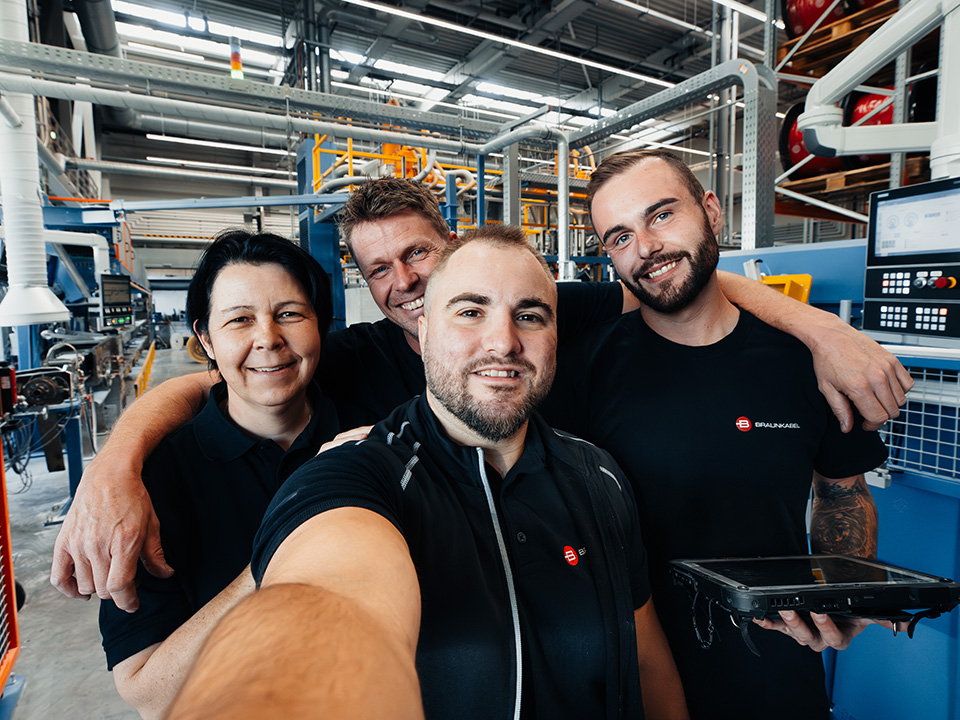 Produktion bei Braunkabel