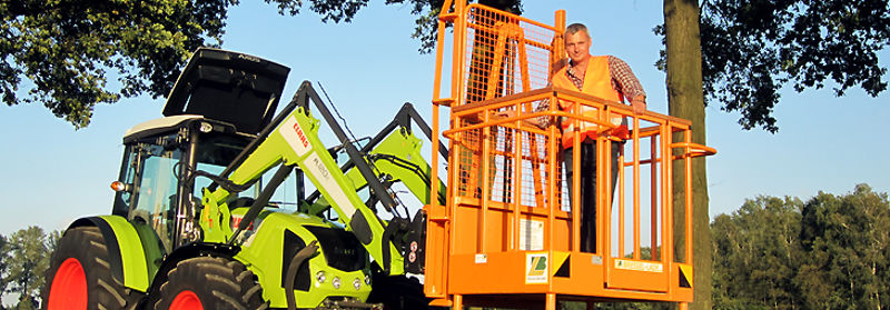 H80 Arbeitsplattform im Werkseinsatz