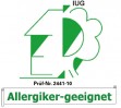 IUG-Zertifikat für Allergikergeeignetheit