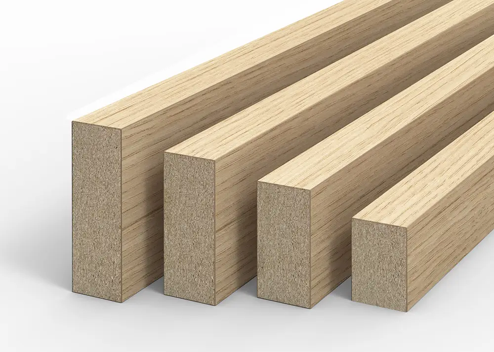 LINEARO-PLUS Lamellen (furniertes Aluminiumprofil)