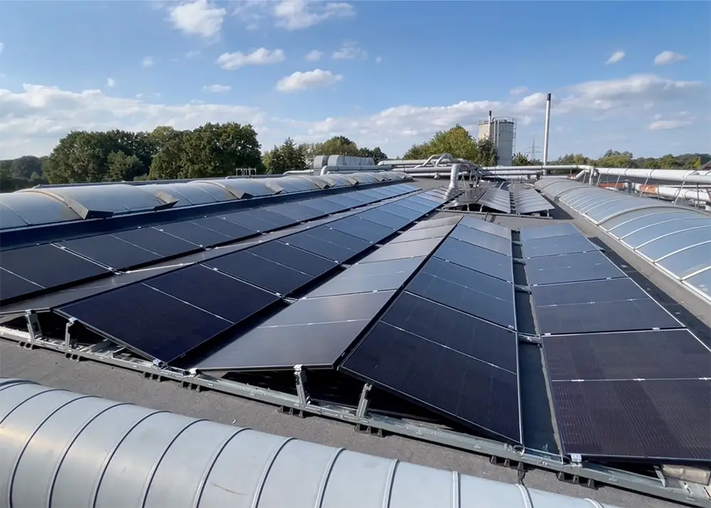 Photovoltaikanlage am Standort Rietberg