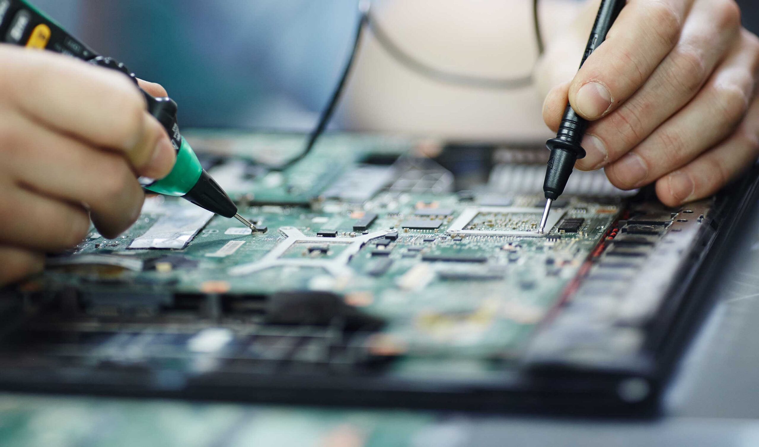 Service und Reparatur im Hamburger Werk