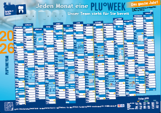 Wandkalender 2026