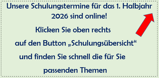 Schulungsangebote