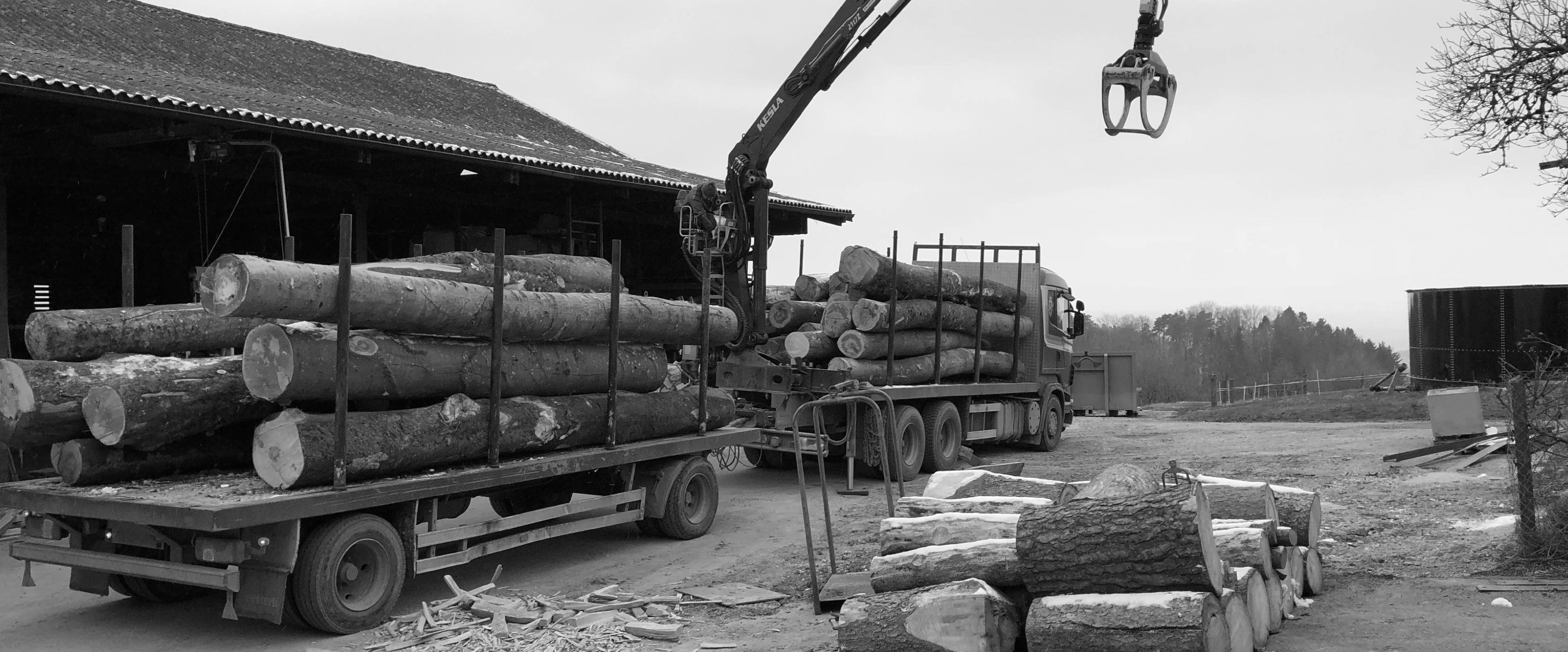 Holzlieferung