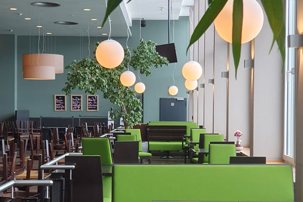 Beleuchtungskonzept Restauranz/Bar