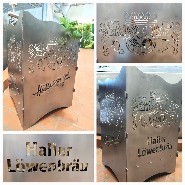 Feuerkorb Haller Löwenbräu