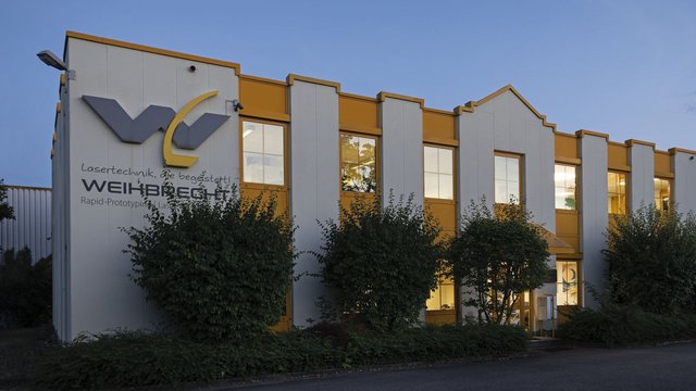 Firmengebäude Eingang