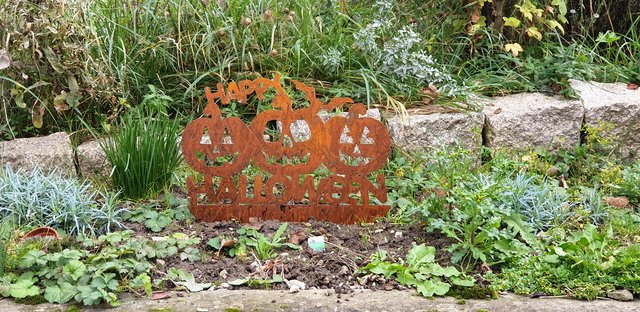 Gartendeko Rost Halloween