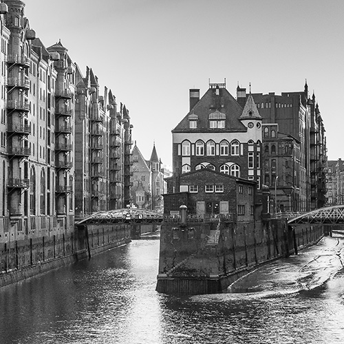 Speicherstadt in Hamburg