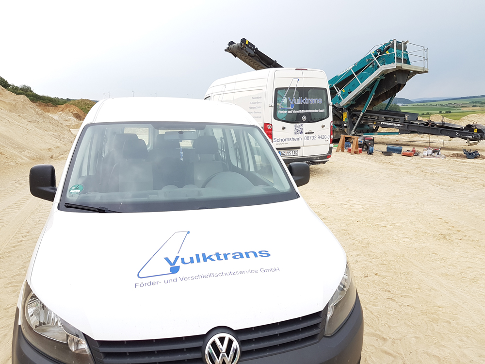 Servicefahrzeug von Vulktrans