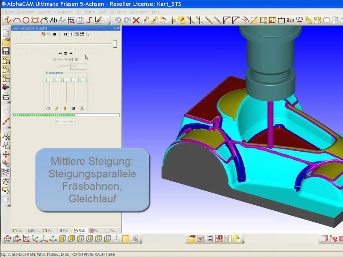 CAD/CAM-Konstruktion mit AlphaCam