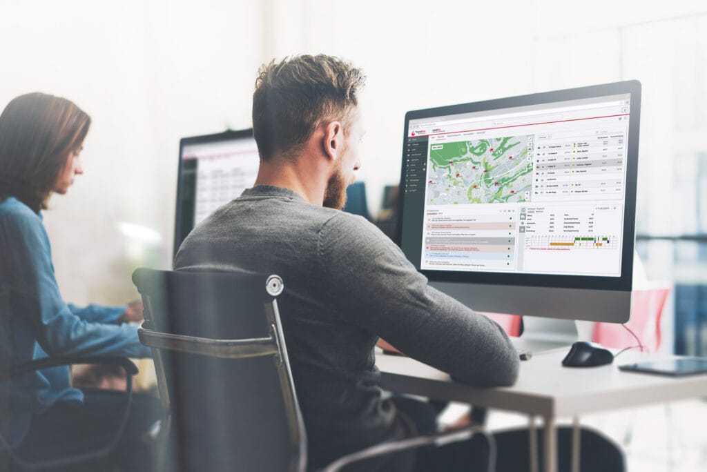 Lkw-Telematik und Disposition