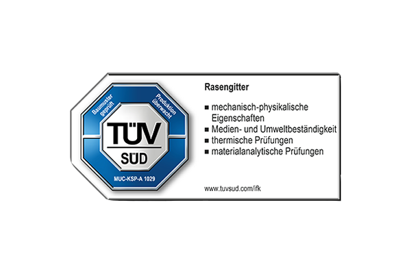 Belastbarkeit TÜV SÜD-geprüft