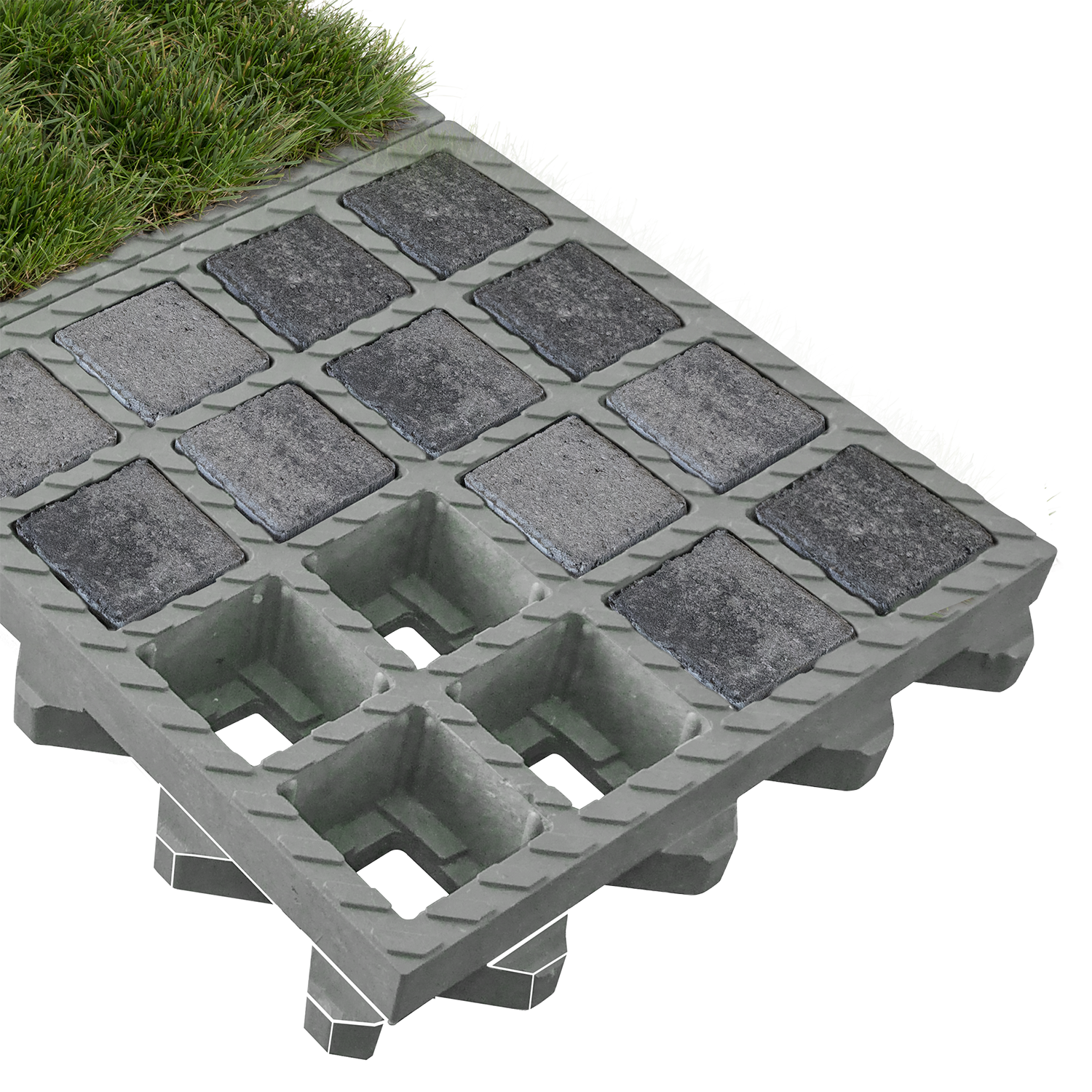 TTE® Multidrain PLUS mit umlaufendem Zahnverbund