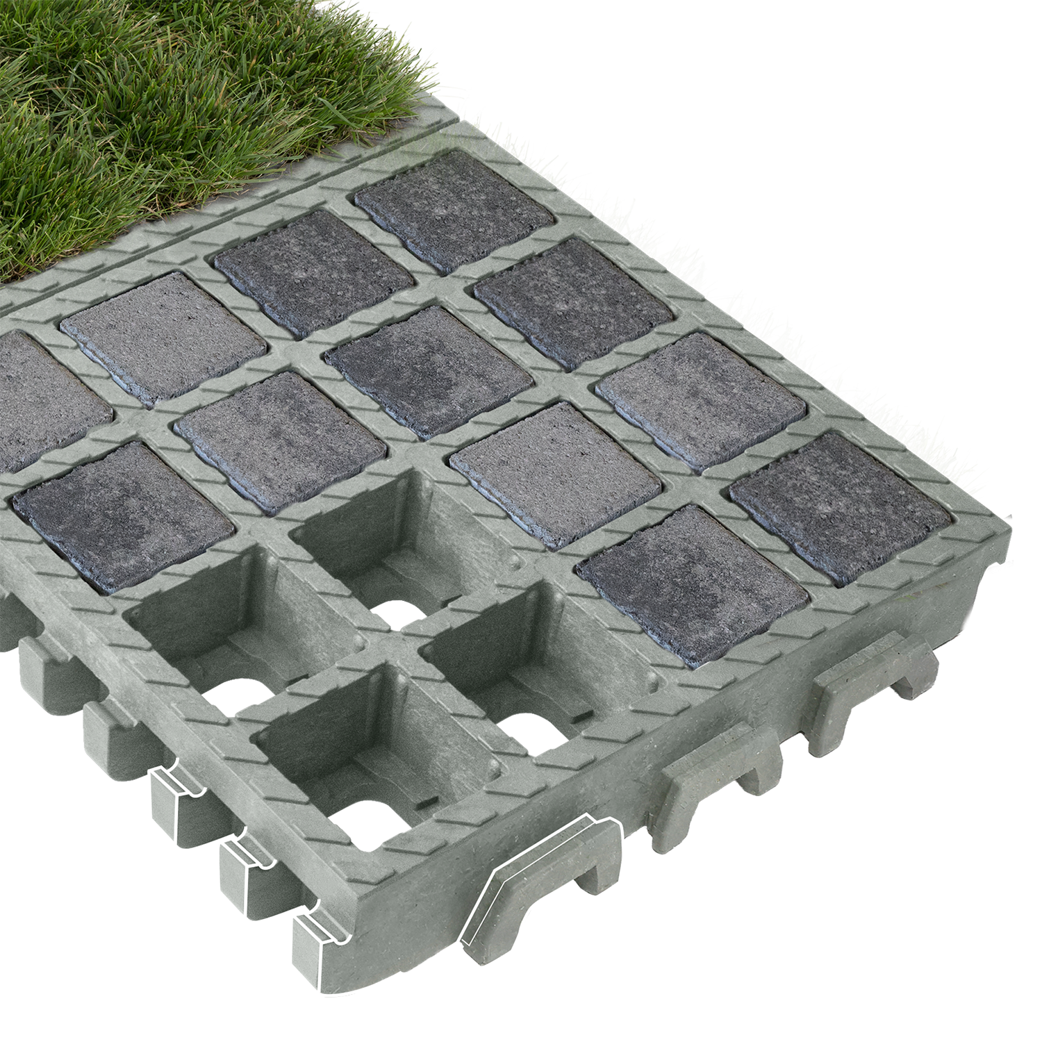 TTE® Multidrain PLUS mit HexaLock-Verbund