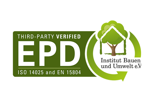 Umweltproduktdeklaration (EPD), verifiziert durch das IBU