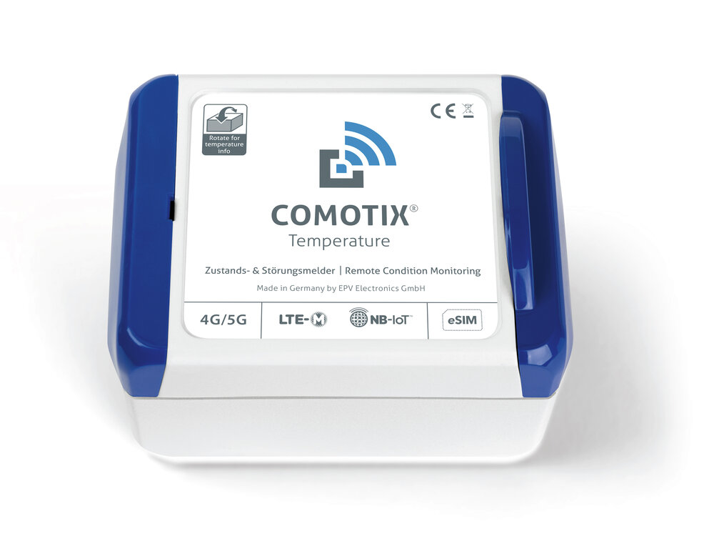 COMOTIX LIVE Gateway für Temperaturüberwachung (1–45 Messpunkte)