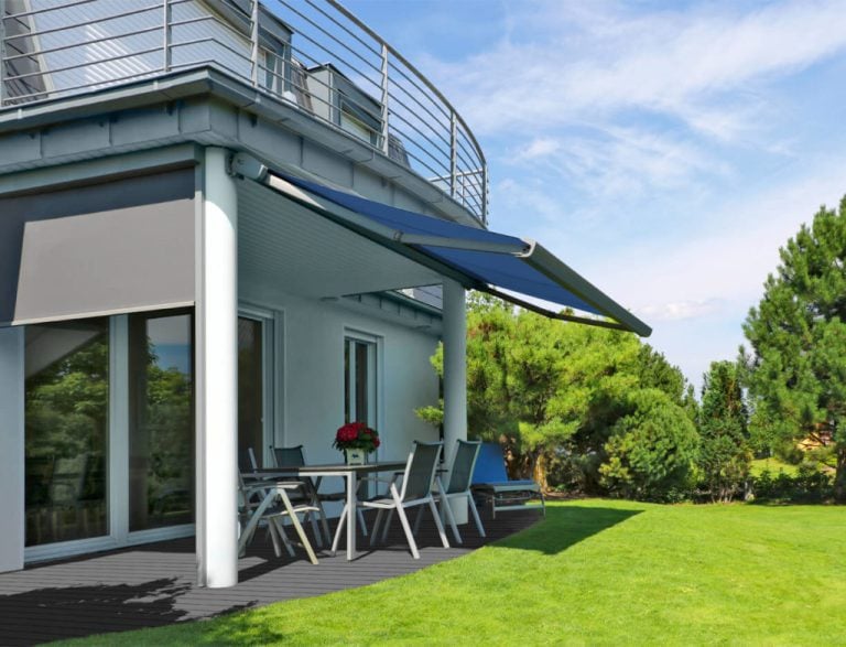 Markise K an Terrasse