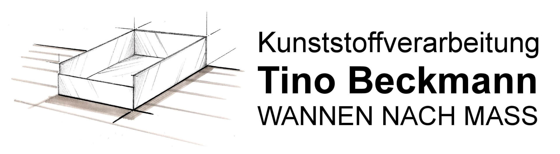 Zugeschnittene Kunststoffwanne