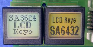 RGB-hintergrundbeleuchteter LCD-Tastschalter SA3624