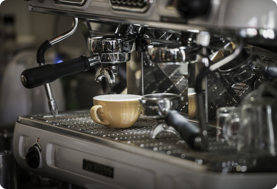 Anwendung Food Contact (Kaffeemaschine)