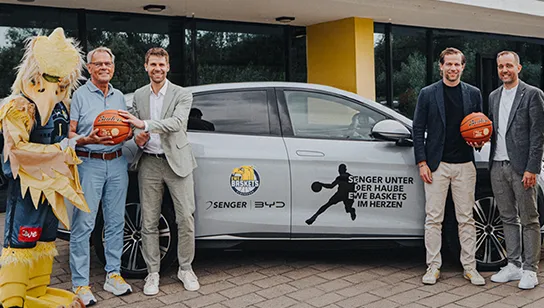 Mobilitätspartnerschaft mit den EWE Baskets Oldenburg