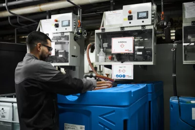 SAFETEC-Pumpensets bei EJOT in der Galvanik