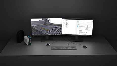ISG-Workstation für virtuelle Inbetriebnahme