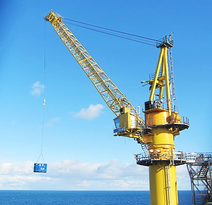 Offshore-Kran